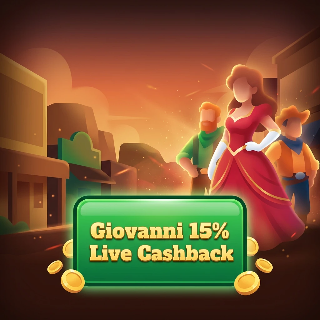 Giovanni 15% Live Cashback